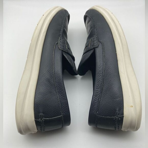 Coach FG 3513 Navy Blue Leather Men’s Loafers Size 10,5D - Picture 7 of 9